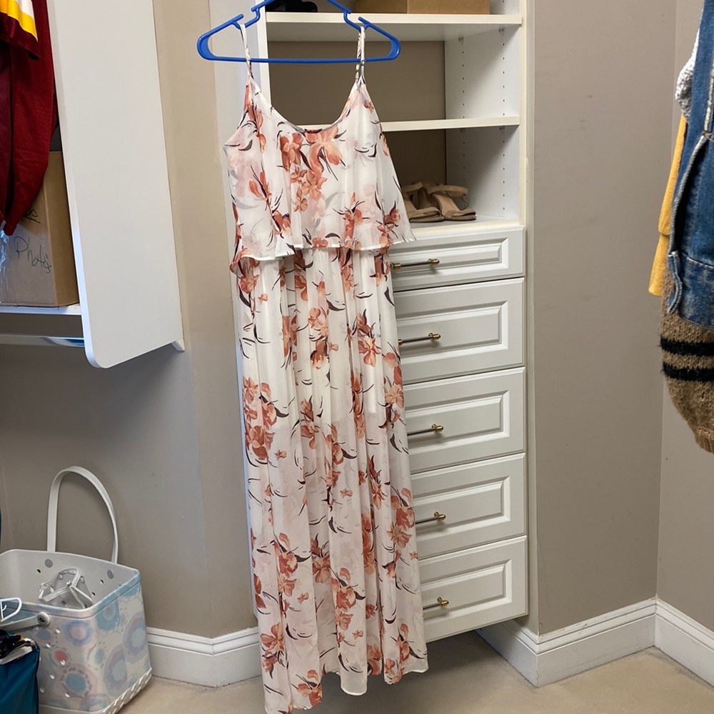 Floral maxi dress